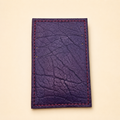 Handcrafted Slim Cowhide Leather Card Holder Wallet – 6 Card Slots