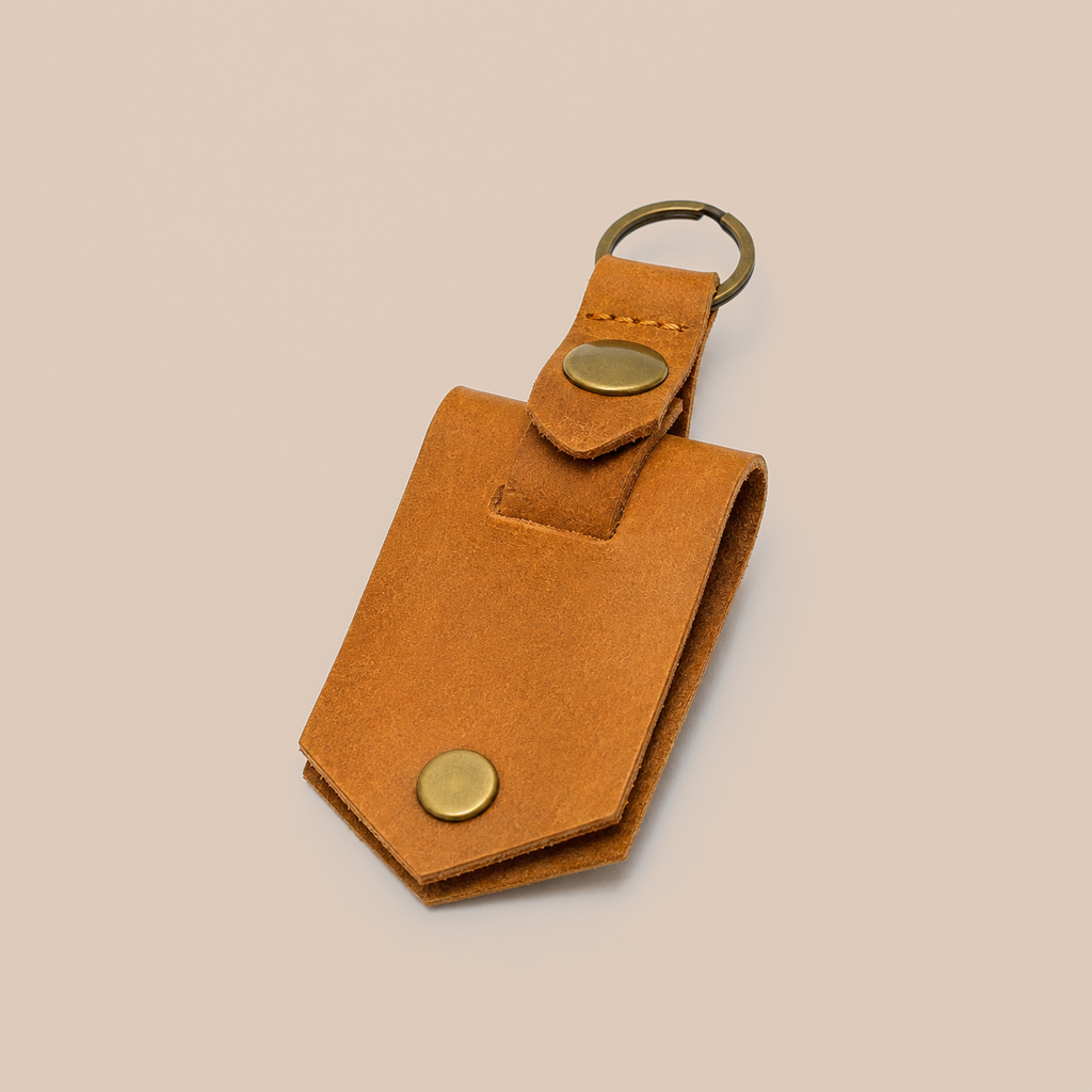 Handcrafted Genuine Cowhide Leather Key Holder